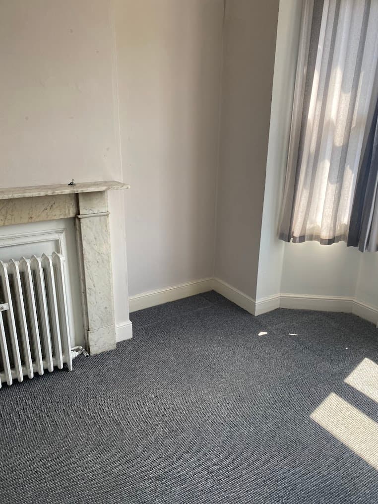 Bedroom fully cleared